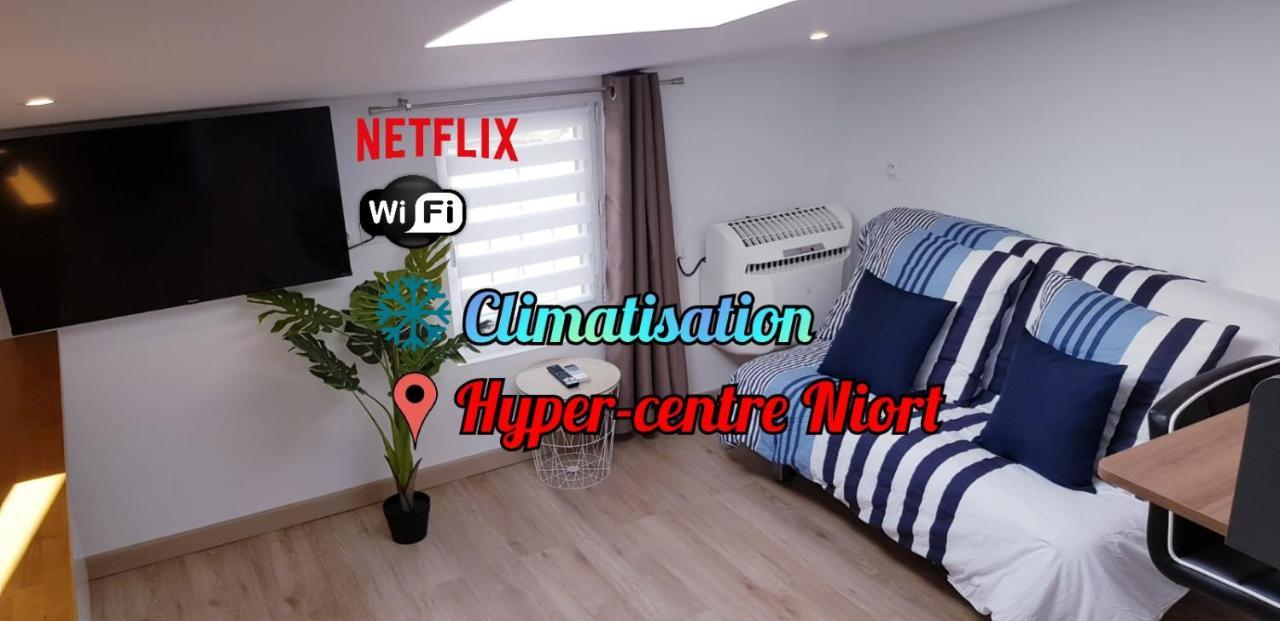 Escapade Niortaise - Studios Climatises Hyper-Centre De 니오르 외부 사진